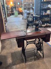 Vintage Singer Sewing Table with Legs Project Piece