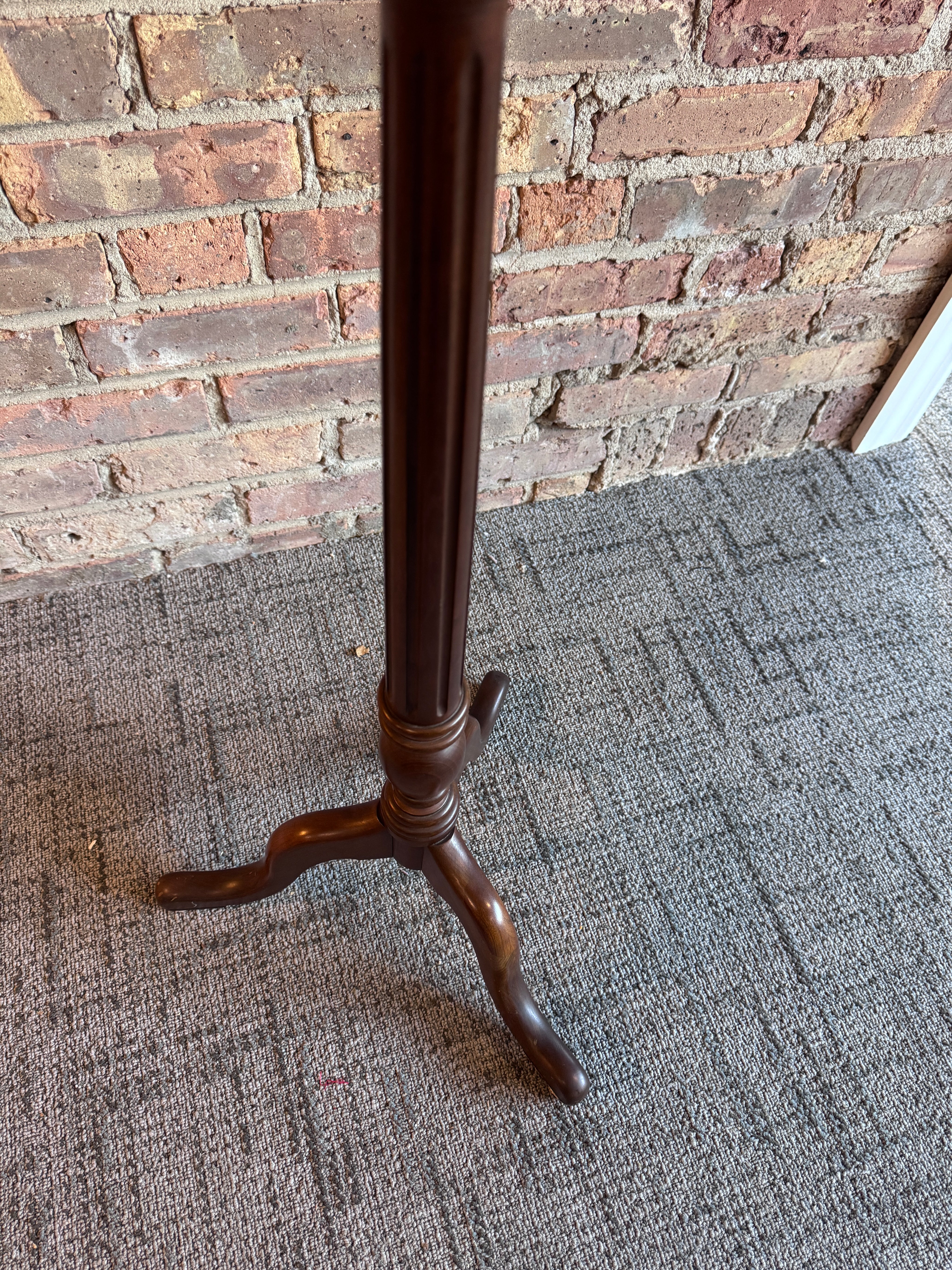 Mahogany Plant Stand 16WX16Dx36H