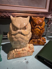 Vtg Owl Bank "Be Wise" handmade