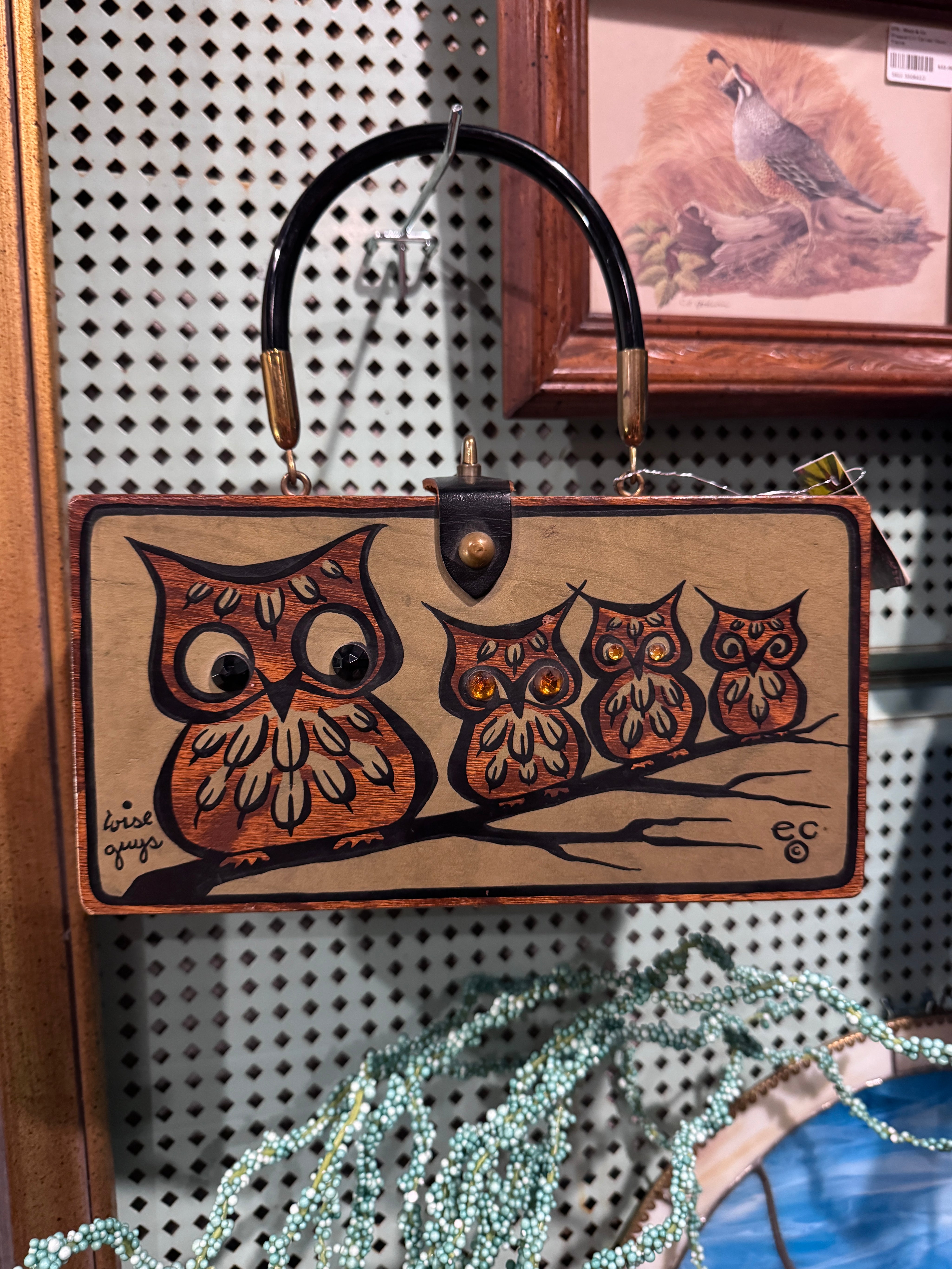 VTG Enid Collins ‘Wise Guys,’ missing pair of eyes and mirror