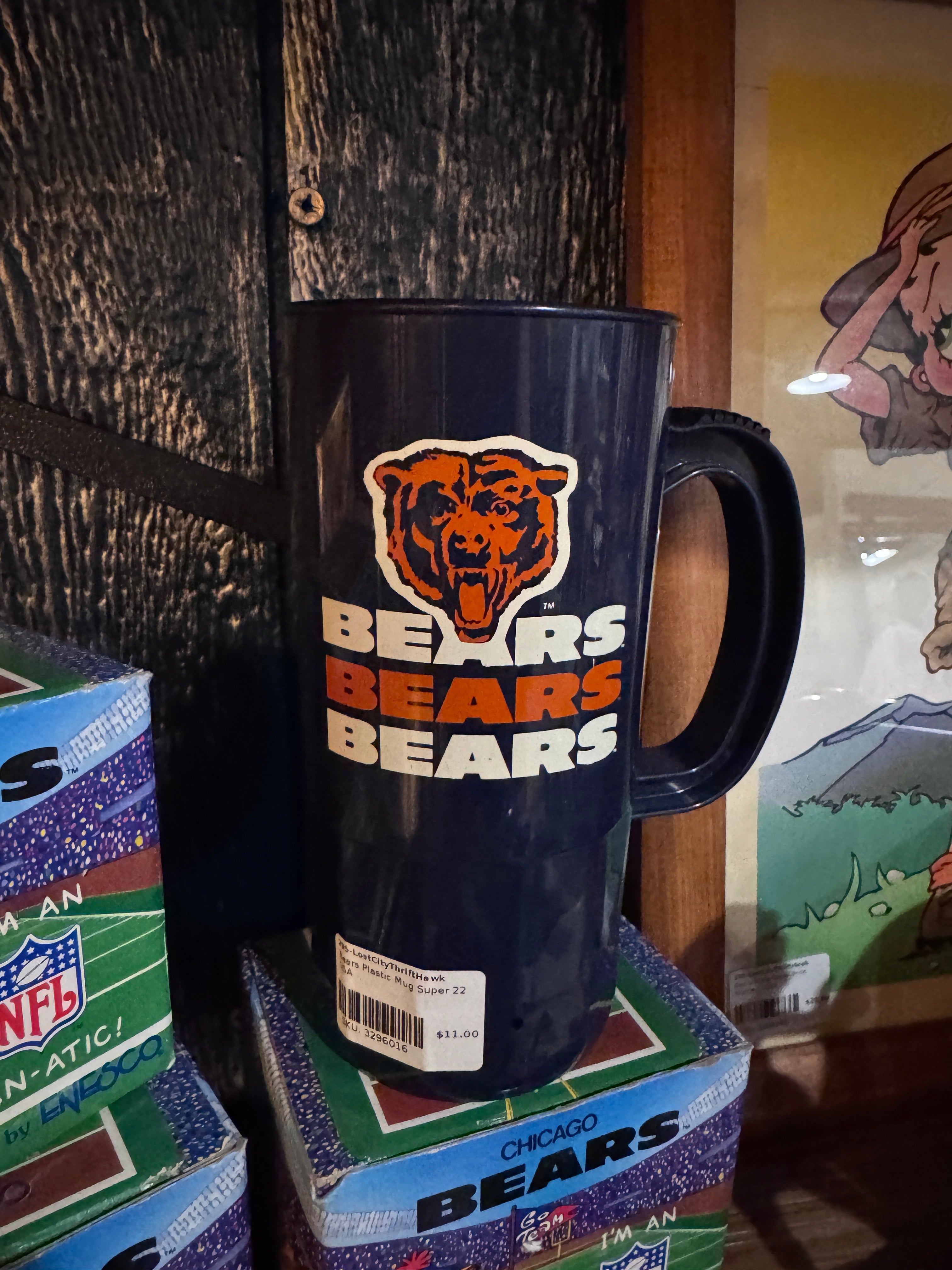 Bears Plastic Mug Super 22 USA