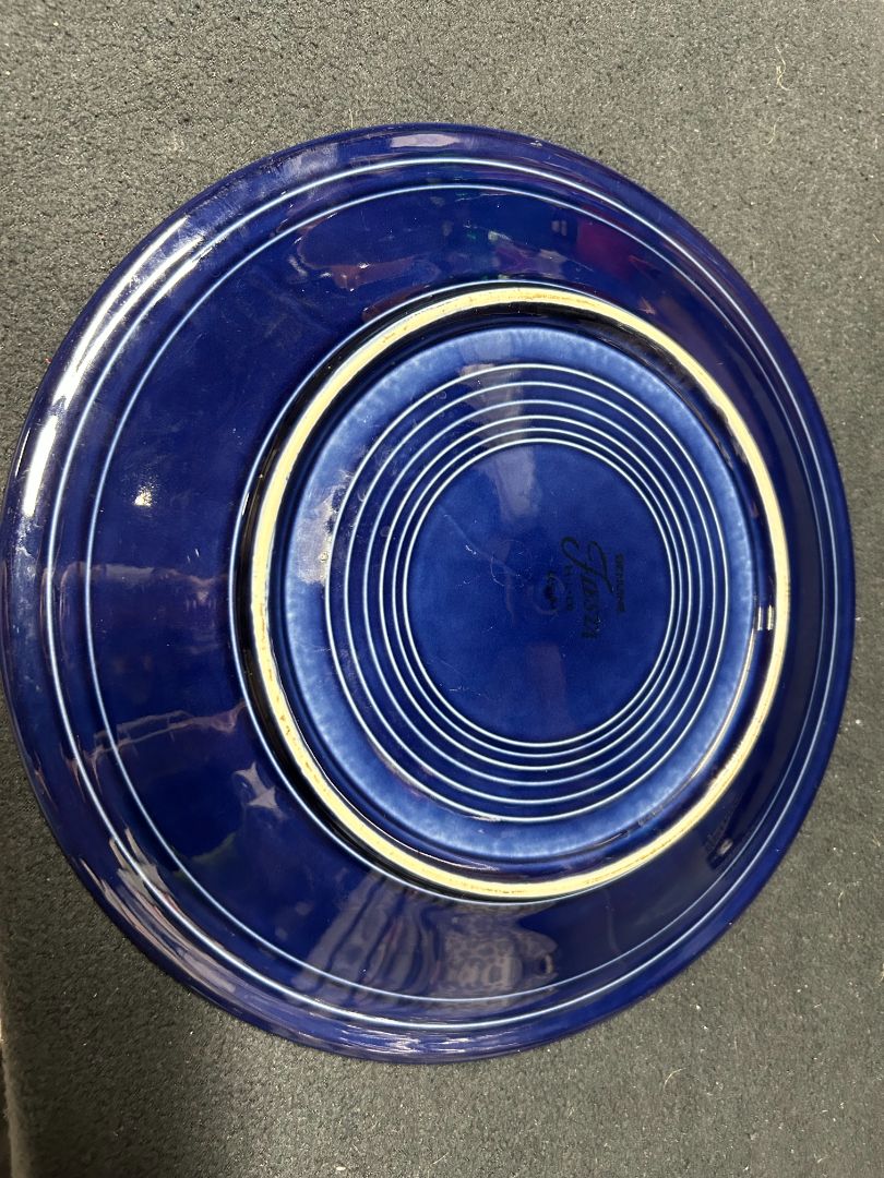 Cobalt Blue Fiestaware Dinner Plate