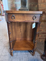 Brandt 1 Drawer Side Table 20Wx11Dx30H