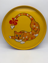13” Cat serving tray Japan