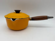 5.5” Le Creuset Saucepan .6 qt Yellow Saffron #14