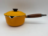 5.5” Le Creuset Saucepan .6 qt Yellow Saffron #14