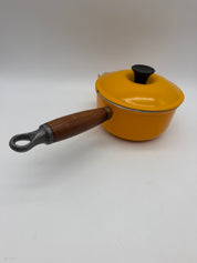 5.5” Le Creuset Saucepan .6 qt Yellow Saffron #14