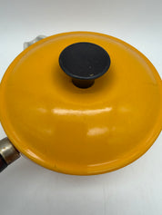 5.5” Le Creuset Saucepan .6 qt Yellow Saffron #14