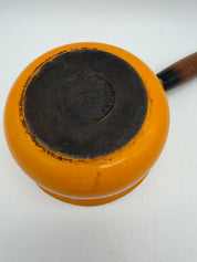 5.5” Le Creuset Saucepan .6 qt Yellow Saffron #14