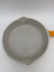 6.5” Le Creuset Skillet egg pan Saffron Yellow #16