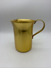 7.5” Aluminum Gold Water Pitcher