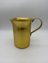 7.5” Aluminum Gold Water Pitcher