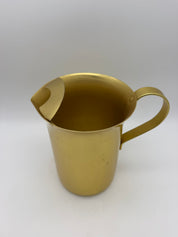 7.5” Aluminum Gold Water Pitcher