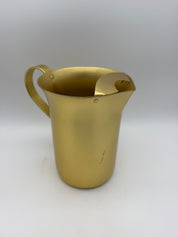 7.5” Aluminum Gold Water Pitcher