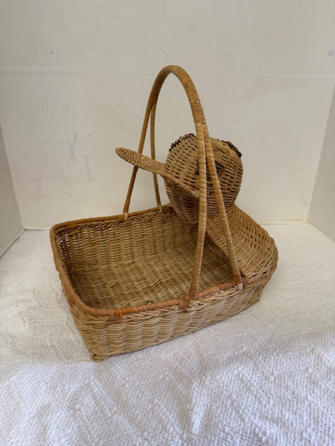 Wicker Rabbit Basket