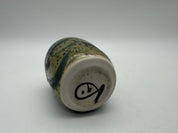 4” Weed pot Asian green brown