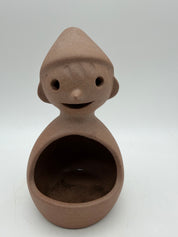 7” Design West Pottery planter elf gnome