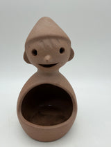 7” Design West Pottery planter elf gnome