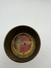 4.5”  brass candle holders danish set 3