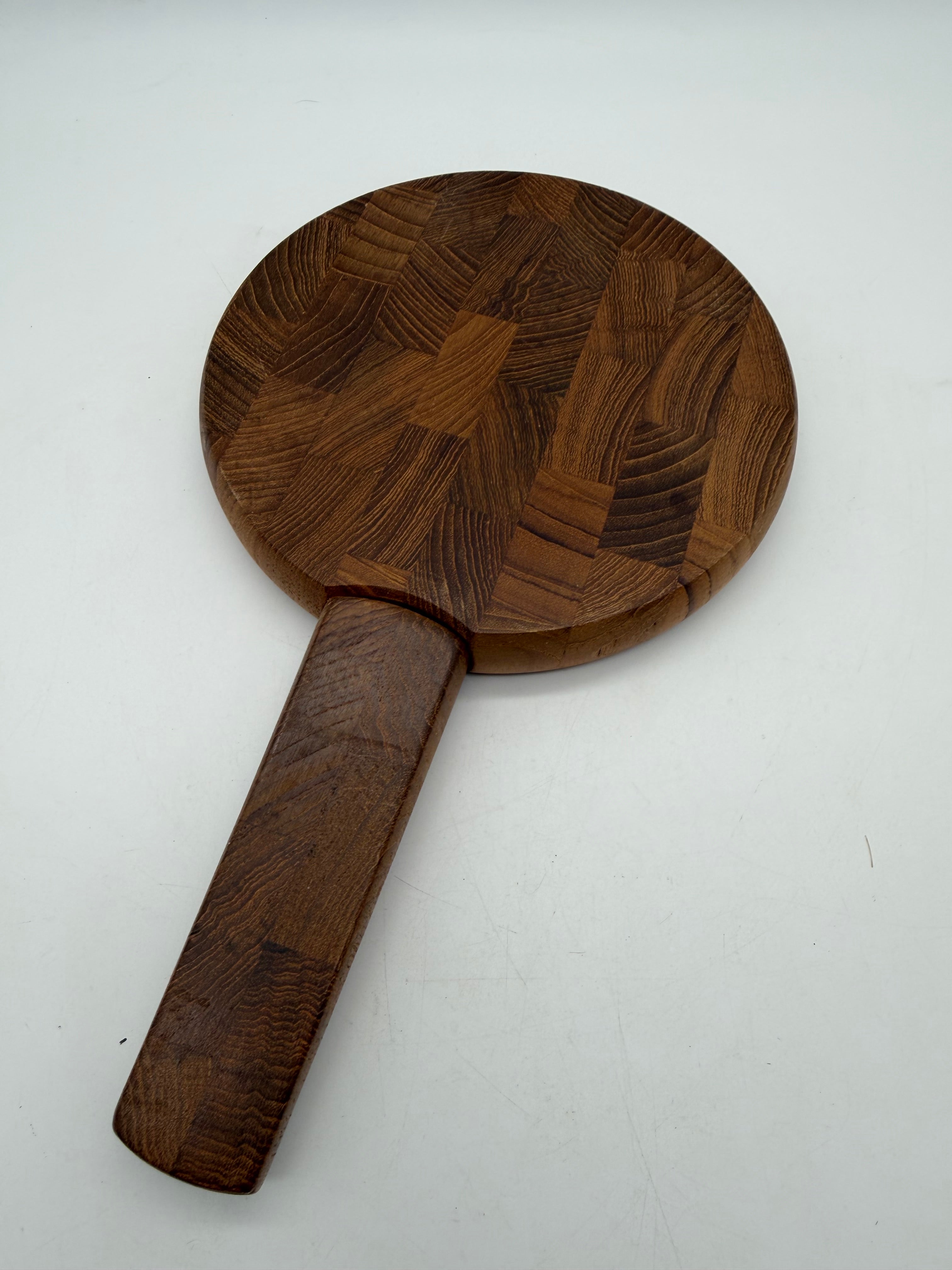 12”  Dansk Jens Quistgaard teak cutting board / knife