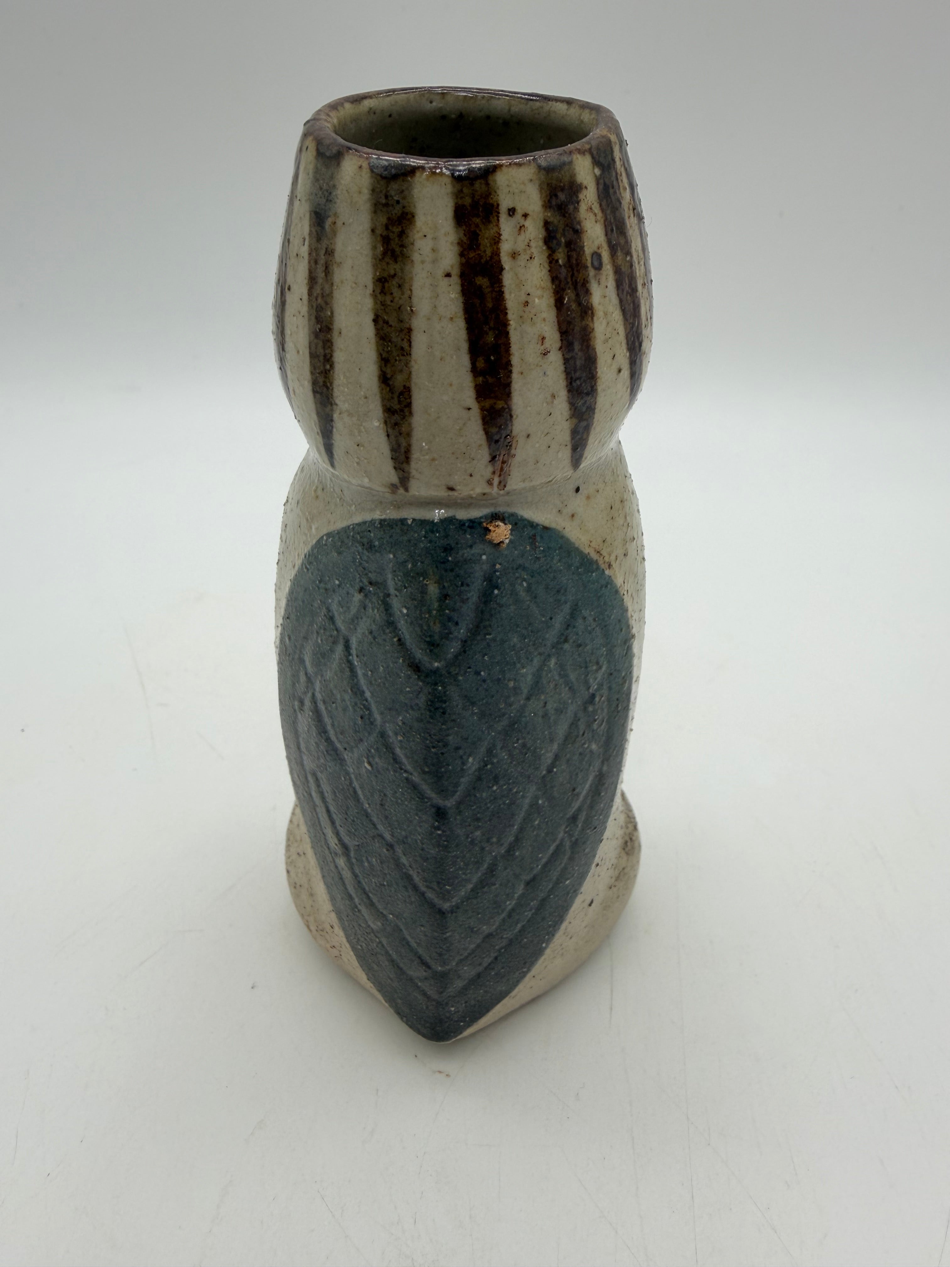 5.5” owl bud vase japan MCM