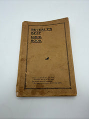 1925 Beverly’s best cookbook softcover