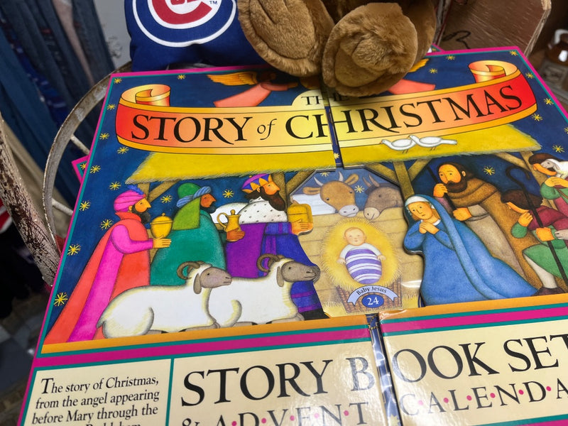 The Story of Christmas Advent Book-New by The Merry Memory Company