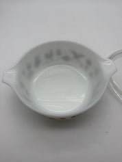 6.5” Vintage Pyrex 472 Early American 1.5 Pint Cinderella Casserole w Glass Lid USA