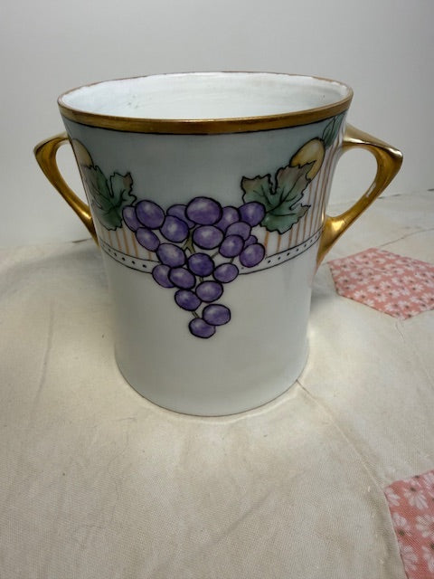 Porcelain Double Handled Condensed Milk Holder by 123 - WesleyEclecticDecor