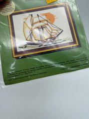 5x7” Jiffy Stitchery Kit Clipper ship #826