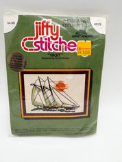 5x7” Jiffy Stitchery Kit Clipper ship #826