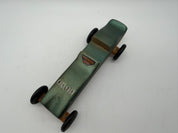 7.5” pinewood derby race car green