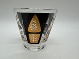 3.5” Fred Press Cocktail Rocks glass Black Gold