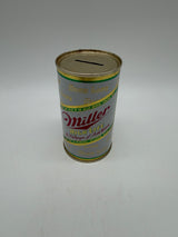 5” Miller High Life tin piggy bank flat top can