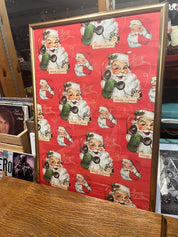 Cav. 'Hello Santa' CMAS Art Framed (RTH)-New