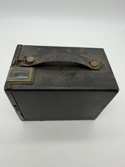 5” Eastman Kodak Camera SIX-20 Brownie Junior Black, Art Deco. Display