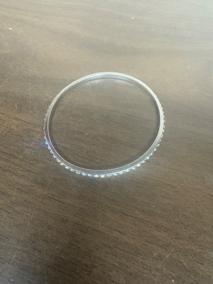 Thin Rhinestone Banglle Bracelet