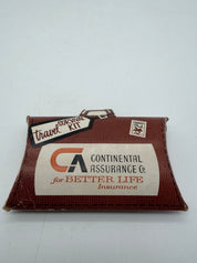 4” amenities kit Continental Assurance co. Travel kit