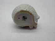 2” Achtziger Germany white porcelain Hedgehog