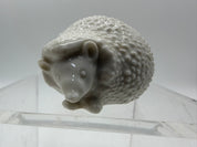 2” Achtziger Germany white porcelain Hedgehog