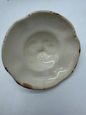 8” Edwin Knowles gravy, creamer and sugar Sylvan pattern Fall harvest