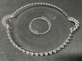 Candlewick Two-handled Beaded Plate