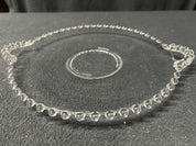 Candlewick Two-handled Beaded Plate