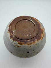 5” large weed pot earth tones studio pottery
