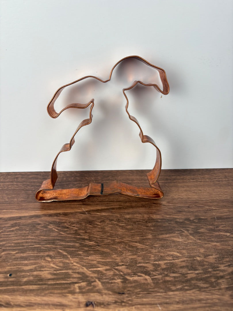 Copper Bunny Rabbit Cookie Cutter
