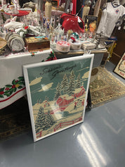 'Season's Greetings' VTG CMAS Art RTH - New