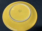 Bright Yellow Dinner Plate Fiestaware