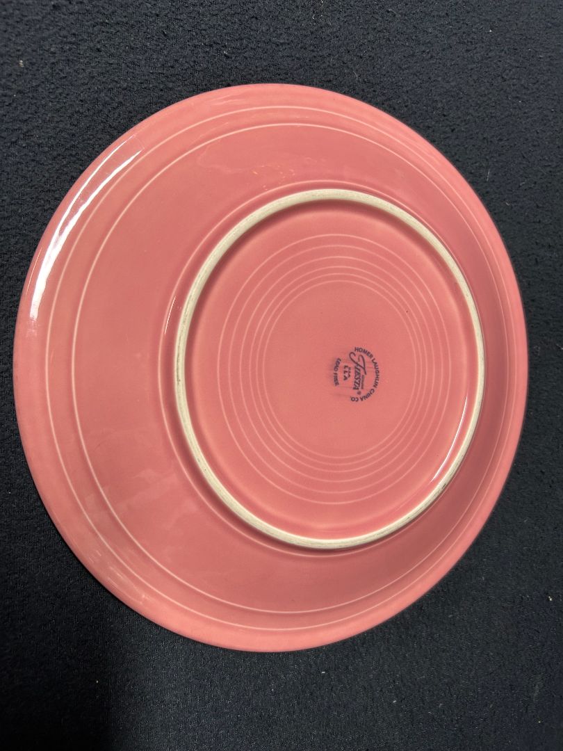 Light Pink Dinner Plate Fiestaware