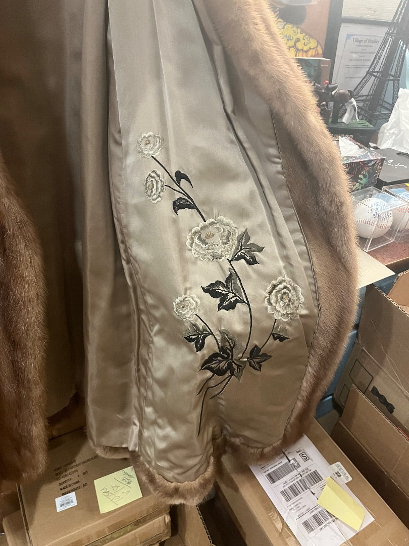 PKG M. Field's (Z & G Chicago) Gold Mink LG (As Is)