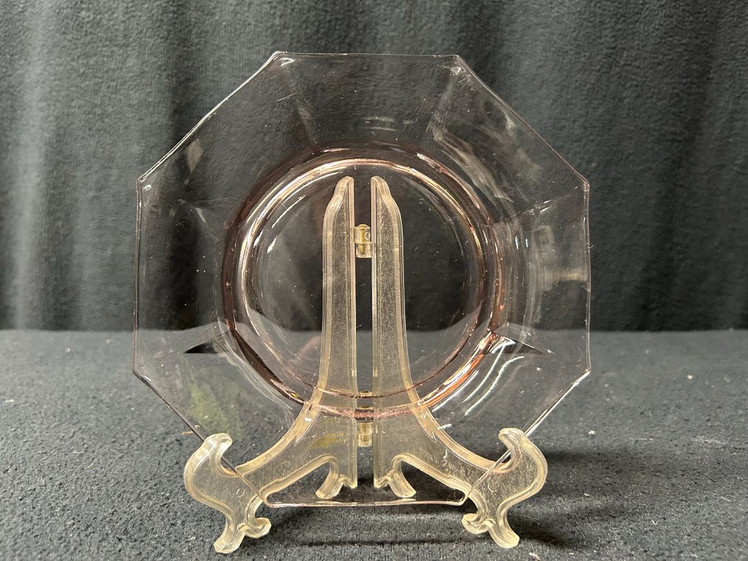 Pink Octagon Small Plate